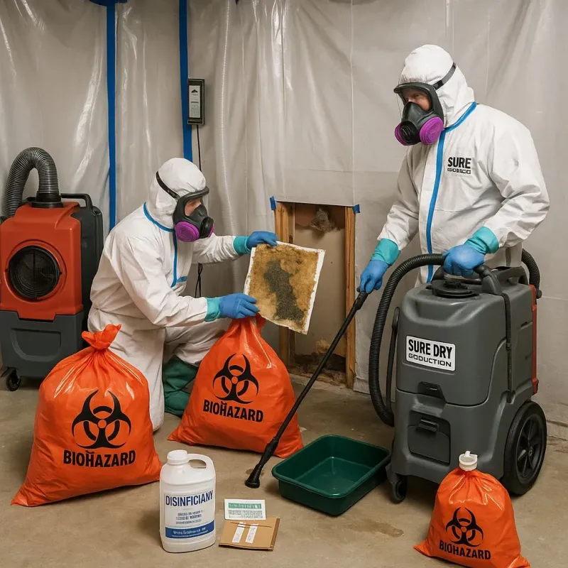 Contaminated Water Handling Protocols process in Roscoe, IL
