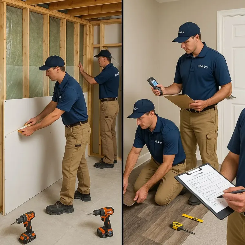 Repairs and Reconstruction process in Roscoe, IL