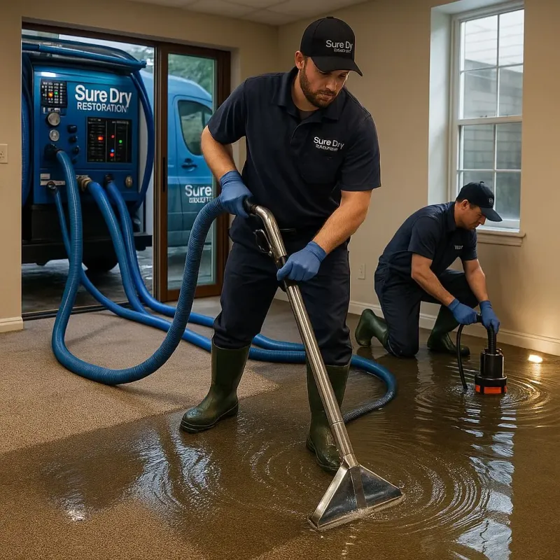 Water Extraction and Removal process in Roscoe, IL